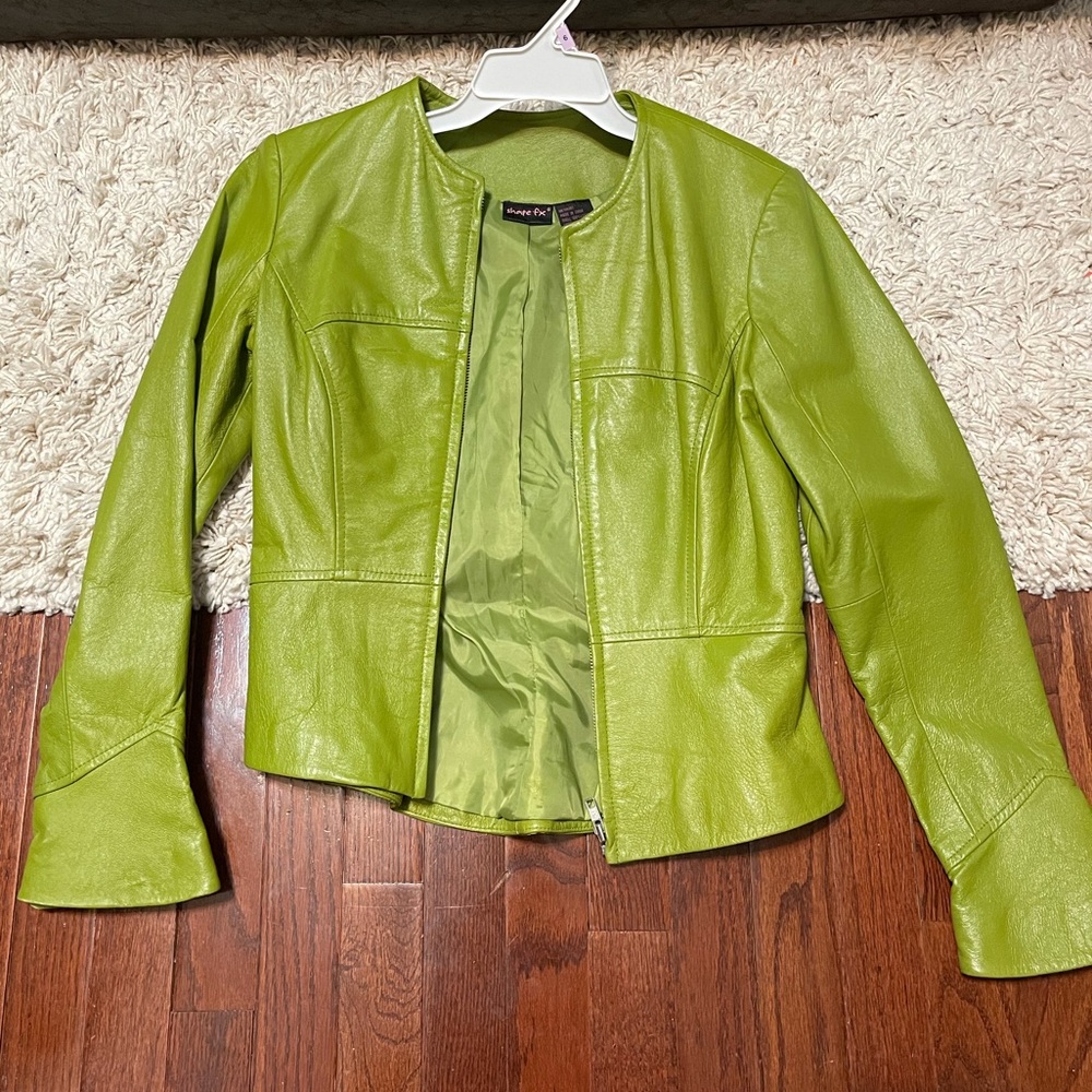 Leather jacket